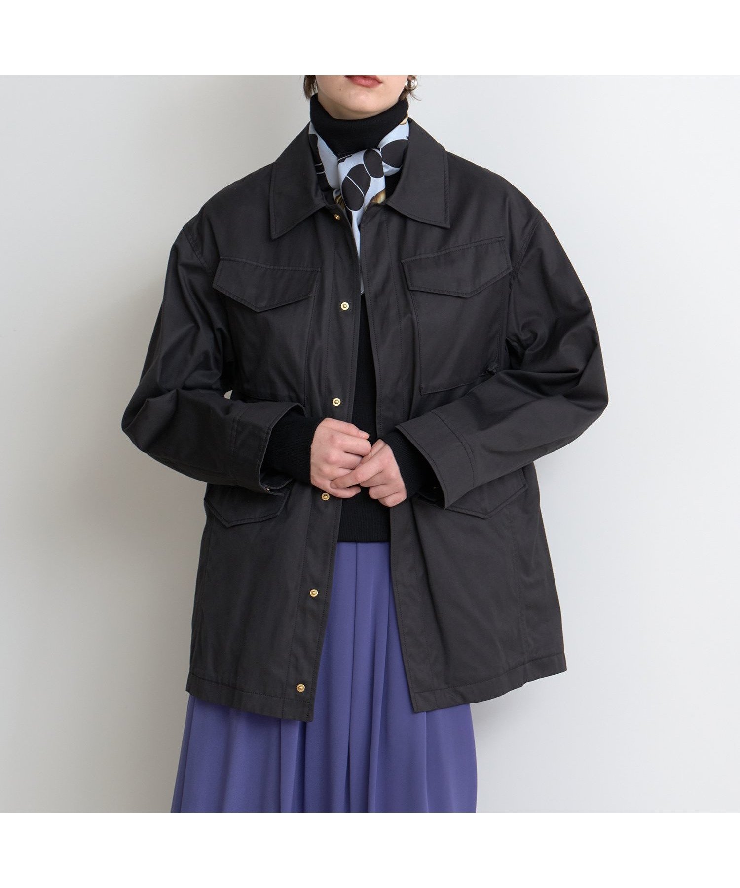 【ハウス オブ ロータス/HOUSE OF LOTUS】のミリタリージャケット インテリア・キッズ・メンズ・レディースファッション・服の通販 founy(ファニー) 　ファッション　Fashion　レディースファッション　Fashion for Women　アウター　Coat / Outerwear Collection　レディースジャケット・軽アウター　Jackets　2023年　2023　2023春夏・S/S　Spring/Summer 2023 SS23　ジャケット　Jacket, Outerwear　ピーチ　Peach, Soft Touch　フォルム　Silhouette, Form　ベスト　Vest, Waistcoat　ミリタリー　Military, Army Style　エレガント 上品　Elegant　夏　Summer　春　Spring　S/S・春夏　SS, Spring/Summer, Warm Season　ブラック|ID: prp329100004740407 ipo3291000000034245832
