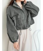 【ルディックパーク/LUDIC PARK】のスタンドネックジャケット(フェイクレザー/デニム) 人気、トレンドファッション・服の通販 founy(ファニー) ファッション Fashion レディースファッション Fashion for Women アウター Coat / Outerwear Collection レディースジャケット・軽アウター Jackets 今季 This Season, Current Season ショート Short, Short Length ジャケット Jacket, Outerwear タイトスカート Pencil Skirt, Tight Skirt タートルネック Turtleneck, High Neck デニム Denim, Jeans Material トレンド Trend, Trending Now ドローストリング Drawstring, Pull Cord ハイネック High Neck, Mock Neck フェイクレザー Faux Leather, PU Leather ポケット Pocket, Pocket Detail ミニスカート Mini Skirt, Short Skirt ロング Long, Long-Length おすすめ Recommended / Our Picks thumbnail 濃グレー|ID: prp329100004740425 ipo3291000000034246154
