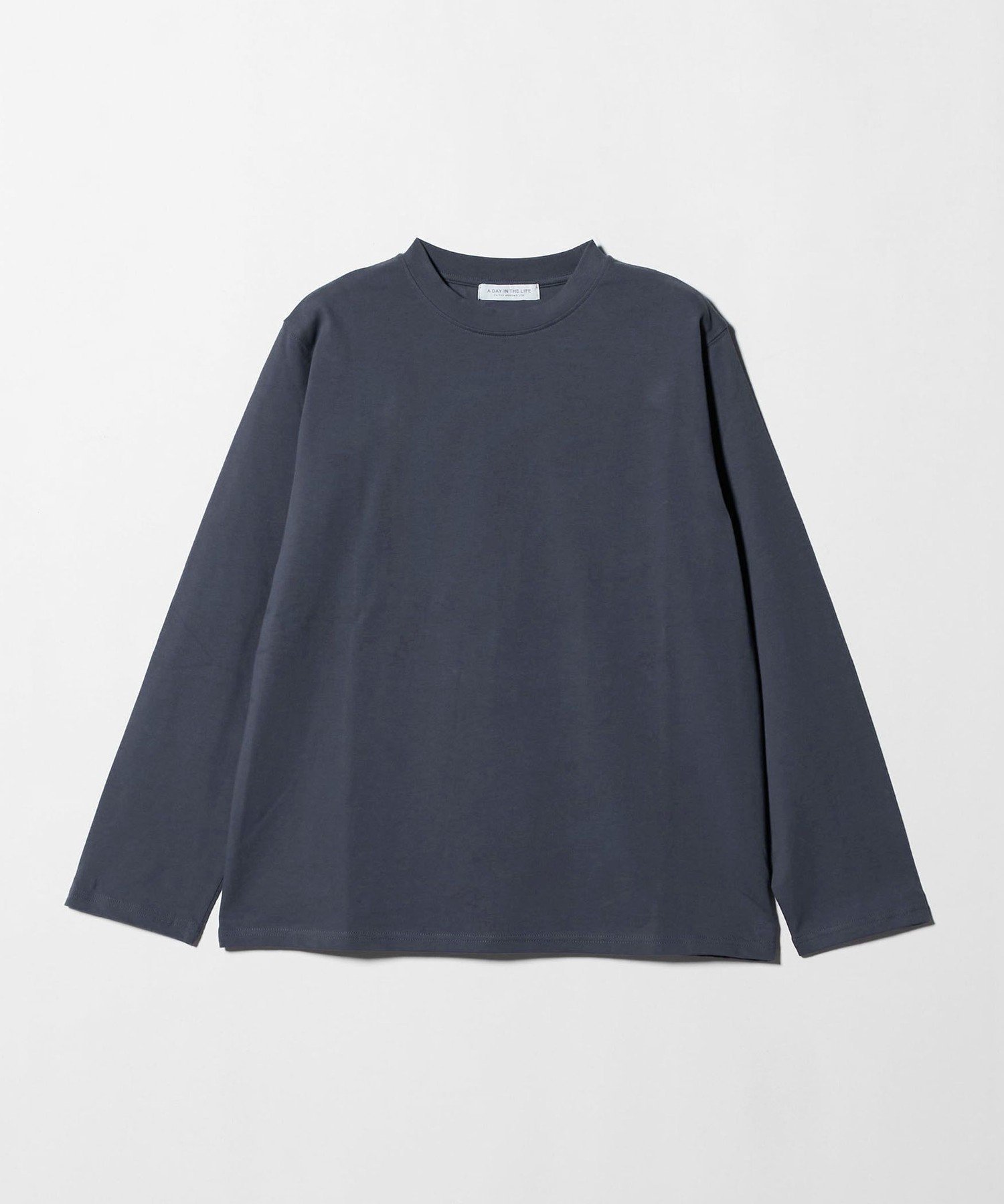 【ユナイテッドアローズ/UNITED ARROWS】の天竺 ベーシッククルーネックTシャツ A DAY IN THE LIFE インテリア・キッズ・メンズ・レディースファッション・服の通販 founy(ファニー) ファッション Fashion レディースファッション Fashion for Women トップス・カットソー Cut & Sew Tops シャツ・ブラウス・オフィスカジュアル Elegant Blouses & Button-Ups ロングTシャツ・Tシャツ Longline T-Shirts & Tees 秋 Autumn カットソー Cut and Sewn Top カーディガン Cardigan, Knitwear シンプル Simple, Minimal トレンド Trend, Trending Now 定番 Standard, Basic Item 長袖 Long Sleeve, Full Sleeve バランス Balance, Style Balance ベーシック Basic, Essential ボーダー Border, Stripe 無地 Plain, Solid Color アウトレット Outlet / Clearance ビジネス 仕事 通勤 Business / Work / Commuting DK.GRAY|ID: prp329100004740450 ipo3291000000034466931