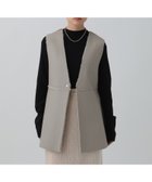 【レプシィム ローリーズファーム/LEPSIM LOWRYS FARM】のリバーシブルボアフェイクレザーベスト 人気、トレンドファッション・服の通販 founy(ファニー) ファッション Fashion レディースファッション Fashion for Women アウター Coat / Outerwear Collection トップス・カットソー Cut & Sew Tops ベスト&ジレ / 重ね着スタイル Vests & Gilets ベスト Vest, Waistcoat リバーシブル Reversible, Two-Sided ワイド Wide, Wide Fit thumbnail グレージュ12|ID: prp329100004740452 ipo3291000000034246480