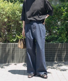 【アイテムズアーバンリサーチ/ITEMS URBAN RESEARCH】のウエストタックデニムパンツ 人気、トレンドファッション・服の通販 founy(ファニー) ファッション Fashion レディースファッション Fashion for Women パンツ Pants & Trousers デニムパンツ・ジーンズ・美脚デニム Denim Jeans & Pants 2025年 2025 2025-2026秋冬・A/W Autumn/Winter 2025–26 AW25–26 冬 Winter / This Winter フィット Fit, Slim Fit A/W・秋冬 Autumn/Winter |ID:prp329100004740456
