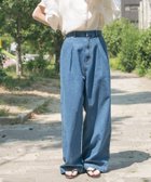 【アイテムズアーバンリサーチ/ITEMS URBAN RESEARCH】のウエストタックデニムパンツ 人気、トレンドファッション・服の通販 founy(ファニー) ファッション Fashion レディースファッション Fashion for Women パンツ Pants & Trousers デニムパンツ・ジーンズ・美脚デニム Denim Jeans & Pants 2025年 2025 2025-2026秋冬・A/W Autumn/Winter 2025–26 AW25–26 冬 Winter / This Winter フィット Fit, Slim Fit A/W・秋冬 Autumn/Winter thumbnail BLU|ID: prp329100004740456 ipo3291000000034246526