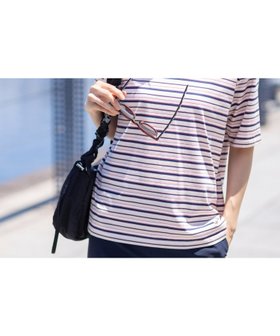 【デコイ/DECOY Since1981】の【冷感】【UVカット】ひやさらコットンプレミアムマルチボーダーTシャツ 人気、トレンドファッション・服の通販 founy(ファニー) ファッション Fashion レディースファッション Fashion for Women トップス・カットソー Cut & Sew Tops シャツ・ブラウス・オフィスカジュアル Elegant Blouses & Button-Ups ロングTシャツ・Tシャツ Longline T-Shirts & Tees プレミアム Premium, High-End ワンポイント One Point, Statement Accent |ID:prp329100004740458