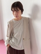 【サマンサモスモス/Samansa Mos2】のラメロンT 人気、トレンドファッション・服の通販 founy(ファニー) ファッション Fashion レディースファッション Fashion for Women トップス・カットソー Cut & Sew Tops ロングTシャツ・Tシャツ Longline T-Shirts & Tees おすすめ Recommended / Our Picks インナー Innerwear カーディガン Cardigan, Knitwear シンプル Simple, Minimal ジャケット Jacket, Outerwear デニム Denim, Jeans Material トレンド Trend, Trending Now thumbnail キナリ|ID: prp329100004740467 ipo3291000000034246651