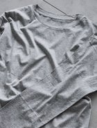 【テチチ/Te chichi】のシルケット天竺ロングスリーブTee グレー|ID: prp329100004740521 ipo3291000000034465127