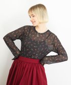 【セットアップセブン/SETUP7】のMAISON BREEZE reveur/crew neck long sleeve printed sheer tops シアートップス 人気、トレンドファッション・服の通販 founy(ファニー) ファッション Fashion レディースファッション Fashion for Women トップス・カットソー Cut & Sew Tops アクセサリー Fashion Accessories インナー Innerwear エレガント 上品 Elegant キャミソール Camisole, Spaghetti Strap Top シアー Sheer, See-Through タンク Tank Top, Sleeveless Top トレンド Trend, Trending Now プリント Print, Printed Pattern リラックス Relax, Relaxed Fit 再入荷 Restock / Back in Stock おすすめ Recommended / Our Picks thumbnail BLK|ID: prp329100004740532 ipo3291000000034435500