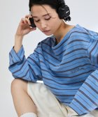 【フリークスストア/FREAK'S STORE】のBASQUE BORDER PO / バスクボーダープルオーバー 25SS サックスブルー|ID: prp329100004740542 ipo3291000000034247718