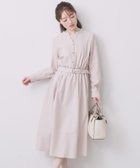 【インデックス/INDEX】のシャンブレーツイルドッキングフレアワンピース【洗濯機OK/イージーアイロン】 人気、トレンドファッション・服の通販 founy(ファニー) ファッション Fashion レディースファッション Fashion for Women ワンピース Dresses おすすめ Recommended / Our Picks エレガント 上品 Elegant シンプル Simple, Minimal スキッパー Skipper, Open Collar スマート Smart, Elegant ドッキング Docking, Mixed Material フィット Fit, Slim Fit フレア Flare, Flared フロント Front, Front Design ポケット Pocket, Pocket Detail thumbnail グレージュ|ID: prp329100004740549 ipo3291000000034247843