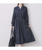【インデックス/INDEX】のシャンブレーツイルドッキングフレアワンピース【洗濯機OK/イージーアイロン】 人気、トレンドファッション・服の通販 founy(ファニー) ファッション Fashion レディースファッション Fashion for Women ワンピース Dresses おすすめ Recommended / Our Picks エレガント 上品 Elegant シンプル Simple, Minimal スキッパー Skipper, Open Collar スマート Smart, Elegant ドッキング Docking, Mixed Material フィット Fit, Slim Fit フレア Flare, Flared フロント Front, Front Design ポケット Pocket, Pocket Detail thumbnail ネイビー|ID: prp329100004740549 ipo3291000000034247848
