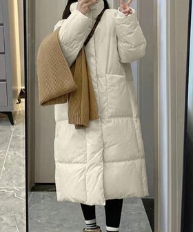 【ミニミニストア/miniministore】のフェイクダウンコート 中綿 ロングコート 人気、トレンドファッション・服の通販 founy(ファニー) ファッション Fashion レディースファッション Fashion for Women アウター Coat / Outerwear Collection コート・ロングコート・ピーコート Long Coats, Peacoats & More ダウンジャケット・軽量ダウン Warm & Lightweight Down Jackets スタイリッシュ Stylish, Fashionable ハイネック High Neck, Mock Neck ロング Long, Long-Length 冬 Winter / This Winter ビジネス 仕事 通勤 Business / Work / Commuting 防寒 Cold Protection, Winter-Ready |ID:prp329100004740554