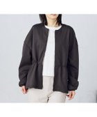 【コムサイズム/COMME CA ISM】のペプラム ボリュームスリーブブルゾン チャコール|ID: prp329100004740555 ipo3291000000034247937