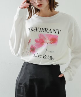 【センスオブプレイス/SENSE OF PLACE by URBAN RESEARCH】のグラフィックTシャツ 人気、トレンドファッション・服の通販 founy(ファニー) ファッション Fashion レディースファッション Fashion for Women トップス・カットソー Cut & Sew Tops シャツ・ブラウス・オフィスカジュアル Elegant Blouses & Button-Ups ロングTシャツ・Tシャツ Longline T-Shirts & Tees 2025年 2025 2025春夏・S/S Spring/Summer 2025 SS25 グラフィック Graphic, Graphic Design プリント Print, Printed Pattern 人気 Popular, Best Seller 夏 Summer 春 Spring S/S・春夏 SS, Spring/Summer, Warm Season |ID:prp329100004740563