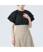 【ビームス ハート/BEAMS HEART】の袖フリル プルオーバー BLACK|ID: prp329100004740603 ipo3291000000034383575