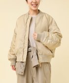 【アールエヌエーエヌ/RNA-N】のJ2127 オーバーサイズMA-1 人気、トレンドファッション・服の通販 founy(ファニー) ファッション Fashion レディースファッション Fashion for Women アウター Coat / Outerwear Collection MA-1ジャケット MA-1 Bomber Jackets / Flight Jackets クラシック Classic, Timeless Style ポケット Pocket, Pocket Detail エレガント 上品 Elegant thumbnail スモークベージュ|ID: prp329100004740649 ipo3291000000034290453