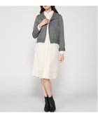 【エルミダ/EL MIDAS】のEL MIDAS/カーディガンコンビシャツワンピース 人気、トレンドファッション・服の通販 founy(ファニー) ファッション Fashion レディースファッション Fashion for Women ワンピース Dresses シャツワンピース / 1枚で着映えコーデ Shirt Dresses thumbnail S.Gray|ID: prp329100004740650 ipo3291000000034249110