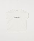 【ユナイテッドアローズ/UNITED ARROWS】のエンブロイダリー フレンチスリーブTシャツ A DAY IN THE LIFE WHITE|ID: prp329100004740671 ipo3291000000034249328