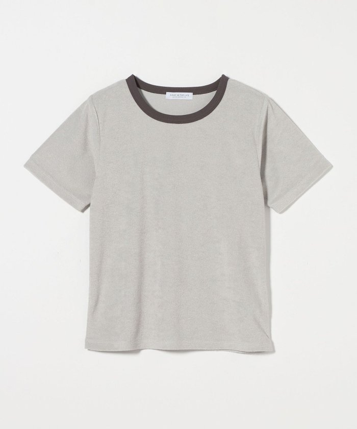 【ユナイテッドアローズ/UNITED ARROWS】のパイル リンガーTシャツ A DAY IN THE LIFE インテリア・キッズ・メンズ・レディースファッション・服の通販 founy(ファニー) https://founy.com/ ファッション Fashion レディースファッション Fashion for Women トップス・カットソー Cut & Sew Tops シャツ・ブラウス・オフィスカジュアル Elegant Blouses & Button-Ups ロングTシャツ・Tシャツ Longline T-Shirts & Tees コンパクト Compact, Small Size シンプル Simple, Minimal フィット Fit, Slim Fit ワイド Wide, Wide Fit アウトレット Outlet / Clearance おすすめ Recommended / Our Picks 夏 Summer |ID: prp329100004740673 ipo3291000000034249349