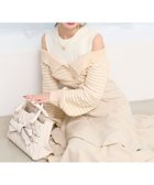 【マジェスティック レゴン/MAJESTIC LEGON】のツイードニットドッキングワンピース 人気、トレンドファッション・服の通販 founy(ファニー) ファッション Fashion レディースファッション Fashion for Women ワンピース Dresses アクリル Acrylic Material インナー Innerwear クラシカル Classical, Vintage-Inspired ショート Short, Short Length ダウン Down, Puffer ツイード Twill, Twill Weave ティアードスカート Tiered Skirt, Flounced Skirt ドッキング Docking, Mixed Material フェミニン Feminine, Girly レース Lace, Lace Fabric 再入荷 Restock / Back in Stock エレガント 上品 Elegant thumbnail アイボリー柄|ID: prp329100004740674 ipo3291000000034632643