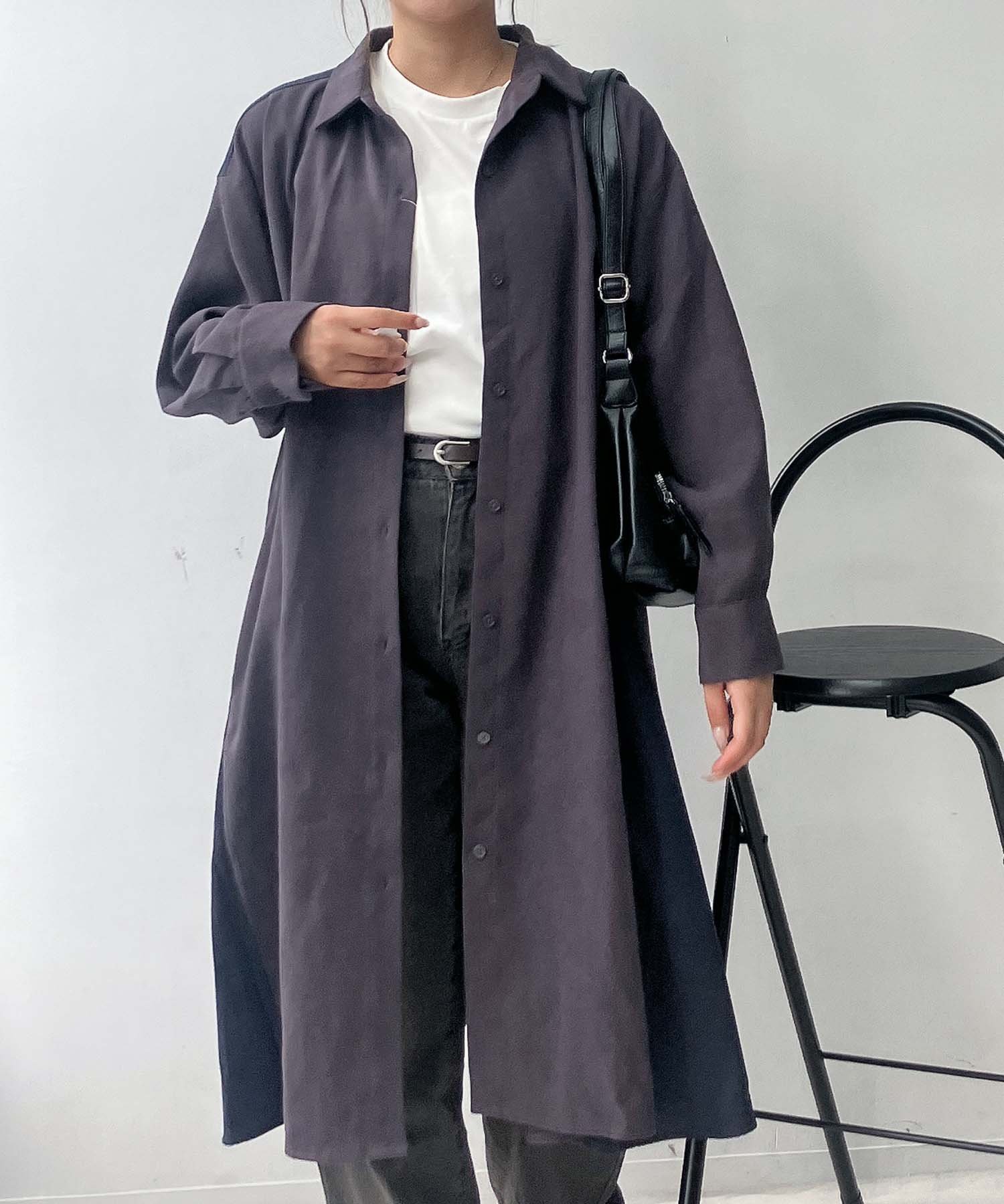 【アズノウアズ プラス/AS KNOW AS plus】の♪異素材合わせてシャツワンピース インテリア・キッズ・メンズ・レディースファッション・服の通販 founy(ファニー) 　ファッション　Fashion　レディースファッション　Fashion for Women　ワンピース　Dresses　シャツワンピース / 1枚で着映えコーデ　Shirt Dresses　シンプル　Simple, Minimal　長袖　Long Sleeve, Full Sleeve　フレア　Flare, Flared　再入荷　Restock / Back in Stock　チャコムジ3|ID: prp329100004740690 ipo3291000000034249498