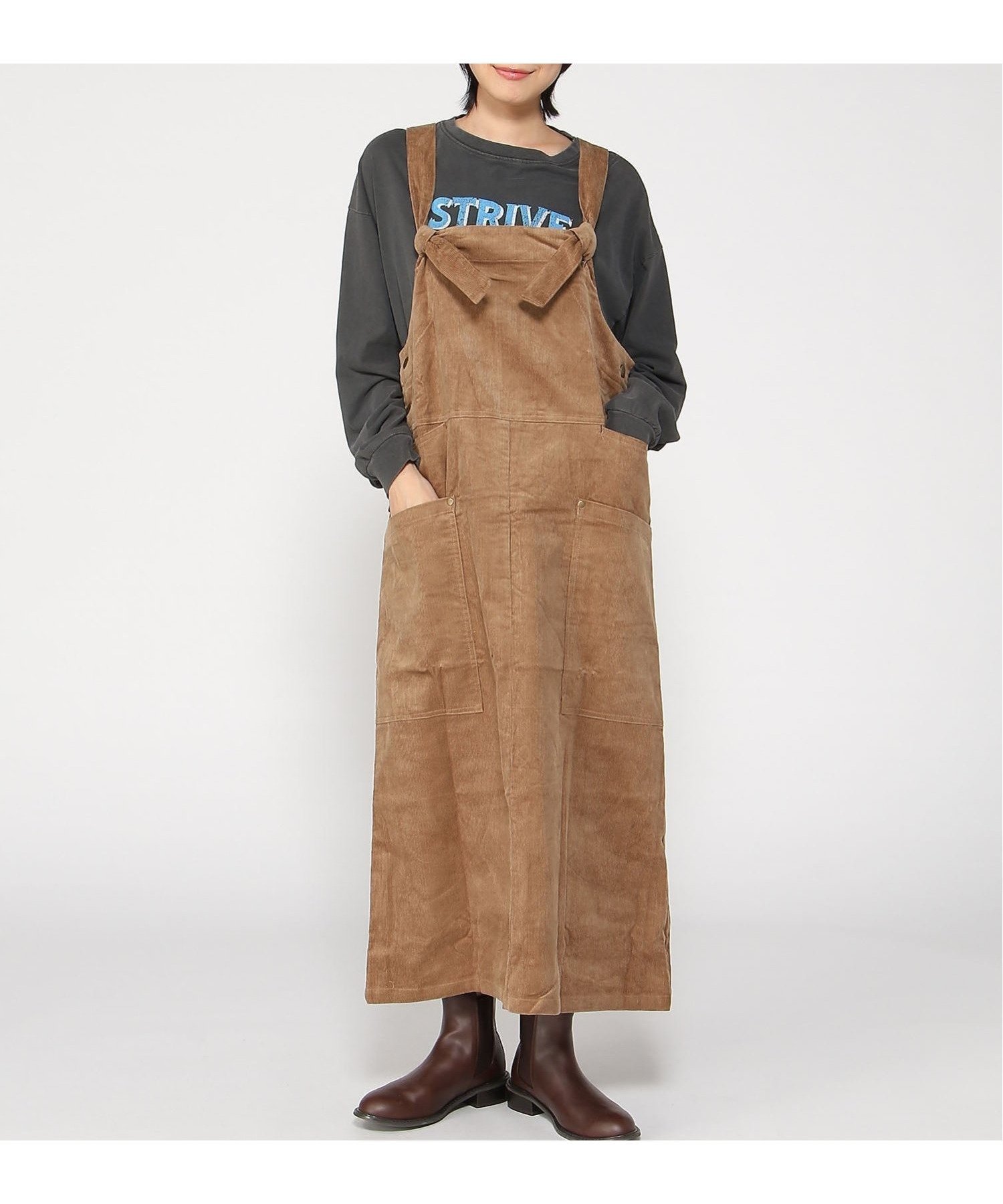 【クリフメイヤー/KRIFF MAYER】のコーデュロイジャンスカ 人気、トレンドファッション・服の通販 founy(ファニー)  ファッション Fashion レディースファッション Fashion for Women アンティーク Antique-Inspired コーデュロイ Corduroy, Cord Fabric スウェット / スエット Sweatshirt, Sweatwear スタンダード Standard, Basic タートル Turtleneck, Turtle Collar パーカー Hoodie, Parka ベーシック Basic, Essential ポケット Pocket, Pocket Detail A/W・秋冬 Autumn/Winter  other-1|ID: prp329100004740695 ipo3291000000034249537