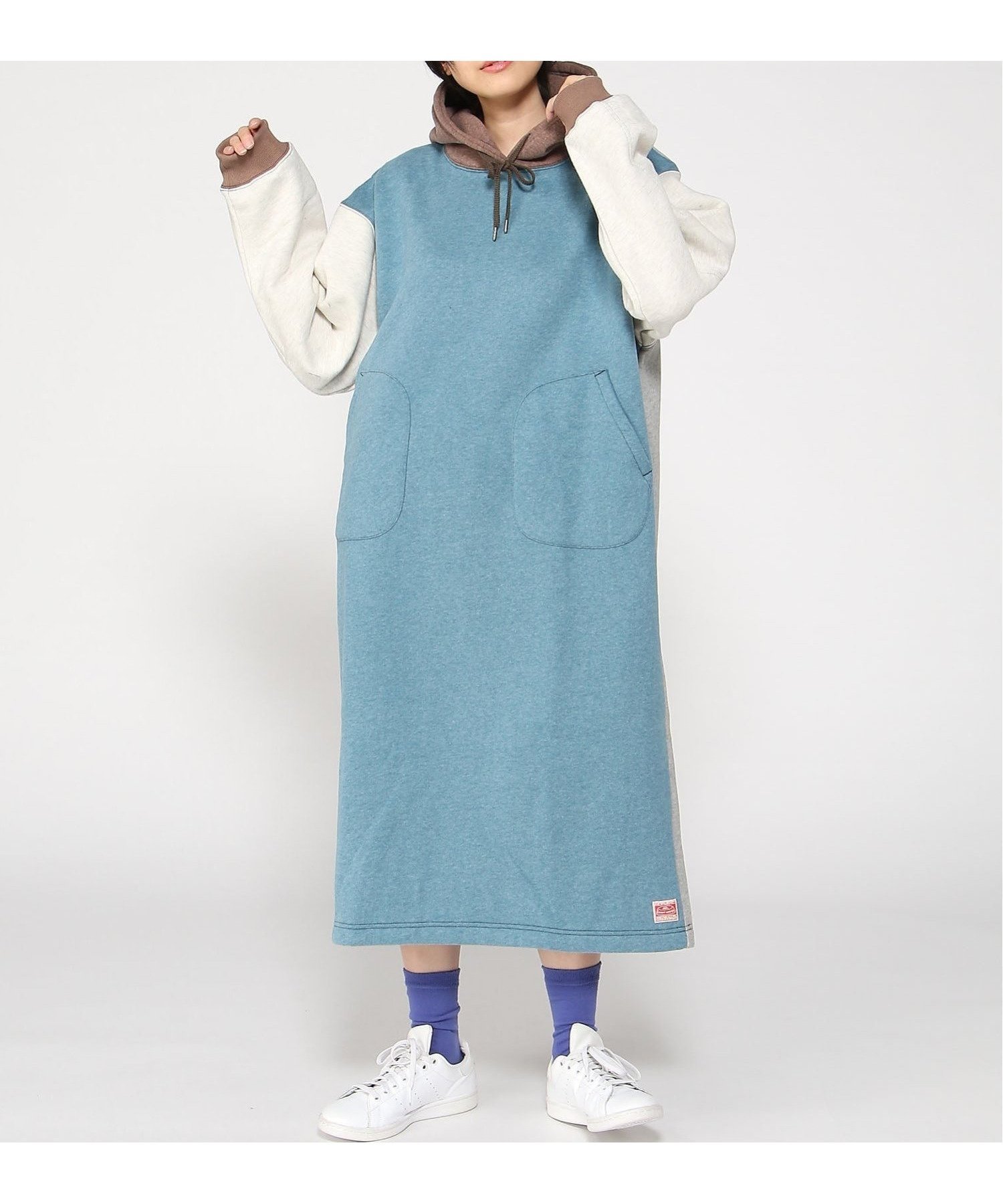 【クリフメイヤー/KRIFF MAYER】の裏起毛杢スウェットワンピ インテリア・キッズ・メンズ・レディースファッション・服の通販 founy(ファニー) 　ファッション　Fashion　レディースファッション　Fashion for Women　ワンピース　Dresses　MULTI-COL|ID: prp329100004740698 ipo3291000000034249567