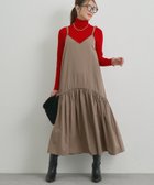 【アンディコール/un dix cors】の《幅広い着こなしに》前後2WAYドロストキャミワンピース 人気、トレンドファッション・服の通販 founy(ファニー) ファッション Fashion レディースファッション Fashion for Women ワンピース Dresses キャミソールワンピース Camisole Dresses キャミワンピース Cami Dress, Slip Dress スリーブ Sleeve, Long Sleeve / Short Sleeve フェミニン Feminine, Girly ポケット Pocket, Pocket Detail ロング Long, Long-Length 再入荷 Restock / Back in Stock おすすめ Recommended / Our Picks thumbnail ブラウン|ID: prp329100004740722 ipo3291000000034249804