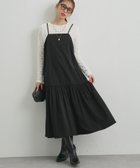【アンディコール/un dix cors】の《幅広い着こなしに》前後2WAYドロストキャミワンピース 人気、トレンドファッション・服の通販 founy(ファニー) ファッション Fashion レディースファッション Fashion for Women ワンピース Dresses キャミソールワンピース Camisole Dresses キャミワンピース Cami Dress, Slip Dress スリーブ Sleeve, Long Sleeve / Short Sleeve フェミニン Feminine, Girly ポケット Pocket, Pocket Detail ロング Long, Long-Length 再入荷 Restock / Back in Stock おすすめ Recommended / Our Picks thumbnail ブラック|ID: prp329100004740722 ipo3291000000034249806