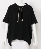 【リラクロ/relaclo】のmyke/ミニ裏毛 ルーズハイネックドルマンプルオーバー ブラック|ID: prp329100004740726 ipo3291000000034249832