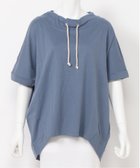 【リラクロ/relaclo】のmyke/ミニ裏毛 ルーズハイネックドルマンプルオーバー ライトブルー|ID: prp329100004740726 ipo3291000000034249836