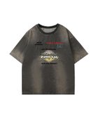 【アイモハ/aimoha】の【HOOK】ヴィンテージウォッシュロゴTシャツ ブラック|ID: prp329100004740733 ipo3291000000034249882