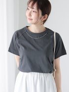 【テチチ/Te chichi】のネックレス付きTシャツ チャコールグレー|ID: prp329100004740744 ipo3291000000034250005