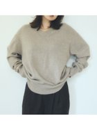 【ミースロエ/MIESROHE】のソフトシャギーオーバーサイズNT 人気、トレンドファッション・服の通販 founy(ファニー) ファッション Fashion レディースファッション Fashion for Women 12月号 December Issue スマート Smart, Elegant セットアップ Set-Up, Coordinated Outfit デコルテ Décolleté, Neckline 雑誌 Magazine, Fashion Magazine thumbnail MOC[056]|ID: prp329100004740767 ipo3291000000034609916