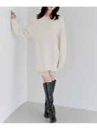 【スナイデル/SNIDEL】のニットセットキャミミニワンピース 人気、トレンドファッション・服の通販 founy(ファニー) ファッション Fashion レディースファッション Fashion for Women ワンピース Dresses インナー Innerwear サテン Satin, Glossy Fabric ショルダー Shoulder, Shoulder Strap スマート Smart, Elegant ドロップ Drop Shoulder, Dropped Style レース Lace, Lace Fabric ロマンティック Romantic, Feminine Style エレガント 上品 Elegant thumbnail IVR[003]|ID: prp329100004740776 ipo3291000000034250550
