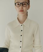 【エヌ ナチュラルビューティーベーシック/N.Natural Beauty basic】のポロ襟フレアカフスニット 人気、トレンドファッション・服の通販 founy(ファニー) ファッション Fashion レディースファッション Fashion for Women トップス・カットソー Cut & Sew Tops ニット Knit Tops & Sweaters カフス Cuff Design シンプル Simple, Minimal トレンド Trend, Trending Now フィット Fit, Slim Fit フレア Flare, Flared ベーシック Basic, Essential エレガント 上品 Elegant 人気 Popular, Best Seller thumbnail オフ1|ID: prp329100004740784 ipo3291000000035228020