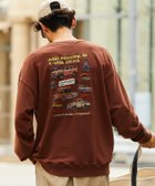 【フリークスストア/FREAK'S STORE】のランクル ワッペンデザイン クルーネックスウェット 25AW ワインレッド|ID: prp329100004740789 ipo3291000000034250810
