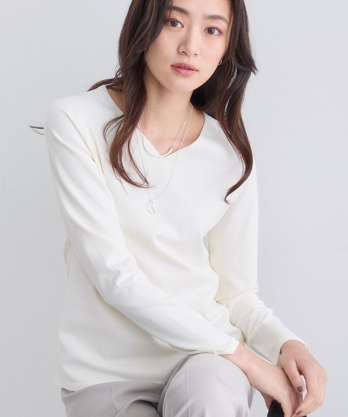 【インディヴィ/INDIVI】の秋SALE! 【洗える】Vネックコンパクトニット インテリア・キッズ・メンズ・レディースファッション・服の通販 founy(ファニー) https://founy.com/ ファッション Fashion レディースファッション Fashion for Women トップス・カットソー Cut & Sew Tops ニット Knit Tops & Sweaters Vネックトップス V-Neck Tops / V-Cut Neckline Shirts インナー Innerwear 洗える Machine Washable 秋 Autumn シンプル Simple, Minimal ジャケット Jacket, Outerwear ストレッチ Stretch, Stretchy Fabric スマート Smart, Elegant 定番 Standard, Basic Item ボトム Bottoms, Lower Wear |ID: prp329100004740808 ipo3291000000034251117