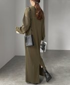 【アンドミー/andme】のセルフカット リブ サムホール 長袖 ロング ワンピース 人気、トレンドファッション・服の通販 founy(ファニー) ファッション Fashion レディースファッション Fashion for Women ワンピース Dresses 切替 Switching, Contrast Panel スリット Slit, Slit Detail 長袖 Long Sleeve, Full Sleeve ポケット Pocket, Pocket Detail リラックス Relax, Relaxed Fit ロング Long, Long-Length おすすめ Recommended / Our Picks thumbnail カーキブラウン|ID: prp329100004740813 ipo3291000000034251195