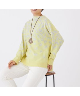 【エヴェックス バイ クリツィア/EVEX by KRIZIA】の【カタログ掲載】【ウォッシャブル】パンサーグラデーションニットソー 人気、トレンドファッション・服の通販 founy(ファニー) ファッション Fashion レディースファッション Fashion for Women トップス・カットソー Cut & Sew Tops ニット Knit Tops & Sweaters ウォッシャブル Machine Washable カットソー Cut and Sewn Top グラデーション Gradient, Ombre ニットソー Knit-Sewn, Cut & Sew Knit ボトルネック Bottle Neck, Mock Neck リラックス Relax, Relaxed Fit A/W・秋冬 Autumn/Winter |ID:prp329100004740816