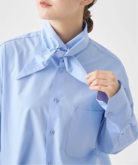 【イエナ/IENA】 ボウポイントカラーシャツ人気、トレンドファッション・服の通販 founy(ファニー) ファッション Fashion レディースファッション Fashion for Women トップス・カットソー Cut & Sew Tops シャツ・ブラウス・オフィスカジュアル Elegant Blouses & Button-Ups 2025年 2025 2025-2026秋冬・A/W Autumn/Winter 2025–26 AW25–26 インナー Innerwear カフス Cuff Design シンプル Simple, Minimal ジャケット Jacket, Outerwear バランス Balance, Style Balance ブロード Broadcloth, Fine Cotton ボトム Bottoms, Lower Wear エレガント 上品 Elegant |ID:prp329100004740835