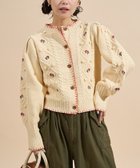【フリークスストア/FREAK'S STORE】の花刺繍 カーディガン 25AW オフホワイト|ID: prp329100004740857 ipo3291000000034251844
