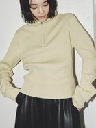 【ミースロエ/MIESROHE】のウェーブスリーブハーフジップNT 人気、トレンドファッション・服の通販 founy(ファニー) ファッション Fashion レディースファッション Fashion for Women 11月号 November Issue ウェーブ Wavy Pattern スマート Smart, Elegant トレンド Trend, Trending Now 今季 This Season, Current Season 定番 Standard, Basic Item 雑誌 Magazine, Fashion Magazine thumbnail CRM[004]|ID: prp329100004740874 ipo3291000000034540073