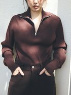 【ミースロエ/MIESROHE】のウェーブスリーブハーフジップNT 人気、トレンドファッション・服の通販 founy(ファニー) ファッション Fashion レディースファッション Fashion for Women 11月号 November Issue ウェーブ Wavy Pattern スマート Smart, Elegant トレンド Trend, Trending Now 今季 This Season, Current Season 定番 Standard, Basic Item 雑誌 Magazine, Fashion Magazine thumbnail BRW[058]|ID: prp329100004740874 ipo3291000000034540077