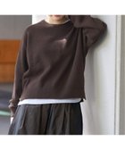 【イエナ/IENA】のSUPER180クルーネックプルオーバー 人気、トレンドファッション・服の通販 founy(ファニー) ファッション Fashion レディースファッション Fashion for Women トップス・カットソー Cut & Sew Tops カジュアルプルオーバー・ニットトップス Pullovers & Knit Tops / Casual Pullovers 2025年 2025 2025-2026秋冬・A/W Autumn/Winter 2025–26 AW25–26 ショルダー Shoulder, Shoulder Strap スリット Slit, Slit Detail ベーシック Basic, Essential リラックス Relax, Relaxed Fit 人気 Popular, Best Seller 定番 Standard, Basic Item thumbnail ブラウン|ID: prp329100004740878 ipo3291000000034492798