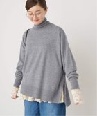 【イエナ/IENA】のライトウールビッグタートルプルオーバー 人気、トレンドファッション・服の通販 founy(ファニー) ファッション Fashion レディースファッション Fashion for Women トップス・カットソー Cut & Sew Tops カジュアルプルオーバー・ニットトップス Pullovers & Knit Tops / Casual Pullovers 2025年 2025 2025-2026秋冬・A/W Autumn/Winter 2025–26 AW25–26 クラシック Classic, Timeless Style タートル Turtleneck, Turtle Collar ポンチョ Poncho, Cape Style A/W・秋冬 Autumn/Winter thumbnail グレーA|ID: prp329100004740879 ipo3291000000034497241