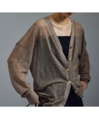 【サロン アダム エ ロペ/SALON adam et rope'】のウール混シアークレープVネックカーディガン ベージュ(27)|ID: prp329100004740907 ipo3291000000034252474
