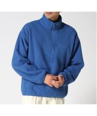 【ギャップ/GAP】のボア オーバーサイズ ハーフジップ GAPロゴプルオーバー IMPERIAL_BLUE|ID: prp329100004740972 ipo3291000000034253395