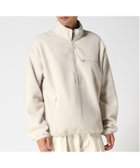 【ギャップ/GAP】のボア オーバーサイズ ハーフジップ GAPロゴプルオーバー REGULAR_GREY|ID: prp329100004740972 ipo3291000000034253397