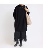 【イエナ/IENA】の《WEB限定/追加》ウールカシミヤ チュニックワンピース ブラック|ID:prp329100004740983