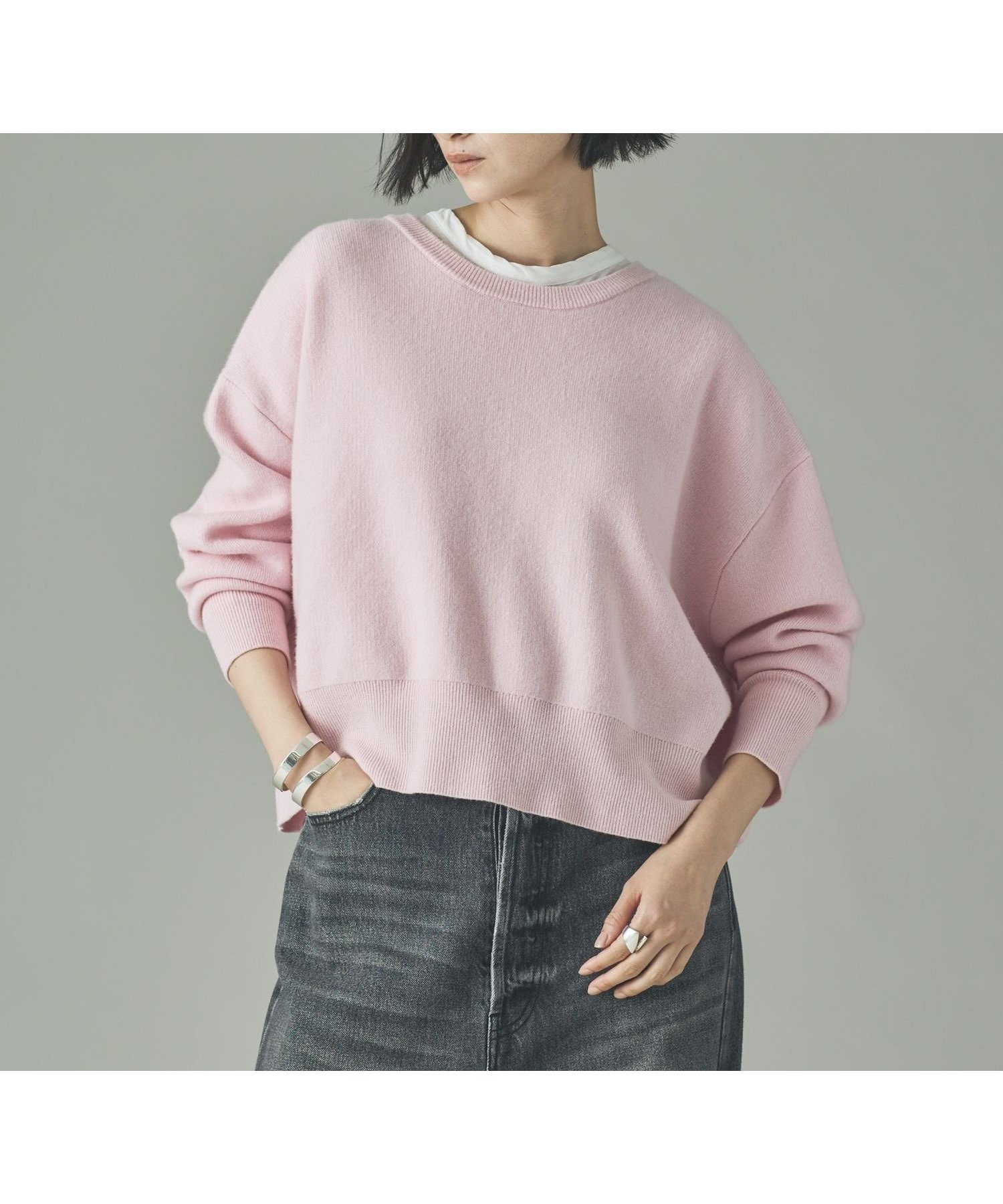 【カレンソロジー/Curensology】のウールカシミヤ2WAYプルオーバー インテリア・キッズ・メンズ・レディースファッション・服の通販 founy(ファニー) ファッション Fashion レディースファッション Fashion for Women トップス・カットソー Cut & Sew Tops カジュアルプルオーバー・ニットトップス Pullovers & Knit Tops / Casual Pullovers エレガント 上品 Elegant ショート Short, Short Length ストール Stole, Wrap セットアップ Set-Up, Coordinated Outfit トレンド Trend, Trending Now ワイド Wide, Wide Fit おすすめ Recommended / Our Picks 【NEW】ライトピンク|ID: prp329100004740986 ipo3291000000034671971