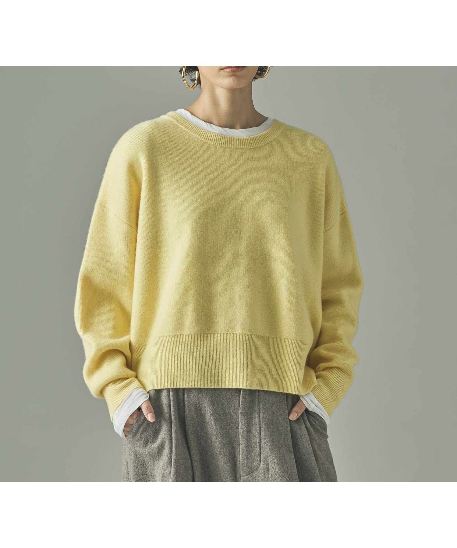 【カレンソロジー/Curensology】のウールカシミヤ2WAYプルオーバー インテリア・キッズ・メンズ・レディースファッション・服の通販 founy(ファニー) ファッション Fashion レディースファッション Fashion for Women トップス・カットソー Cut & Sew Tops カジュアルプルオーバー・ニットトップス Pullovers & Knit Tops / Casual Pullovers エレガント 上品 Elegant ショート Short, Short Length ストール Stole, Wrap セットアップ Set-Up, Coordinated Outfit トレンド Trend, Trending Now ワイド Wide, Wide Fit おすすめ Recommended / Our Picks クリーム|ID: prp329100004740986 ipo3291000000034671975